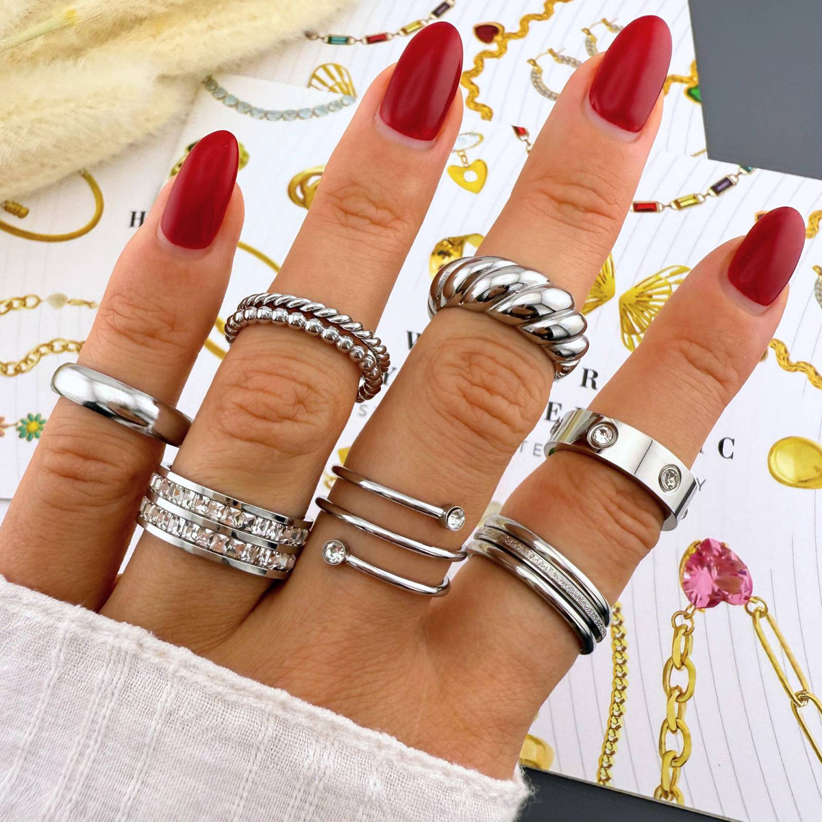Stainless Steel Ring - Intensity