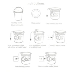 Portable Mini Washing Machine