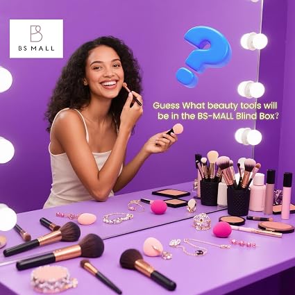 BS-MALL Makeup Brushes & Beauty Tools Assortment Box