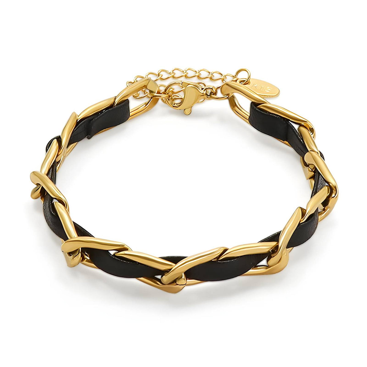 PVD Gold-Plated Stainless Steel Bracelet - Intensity