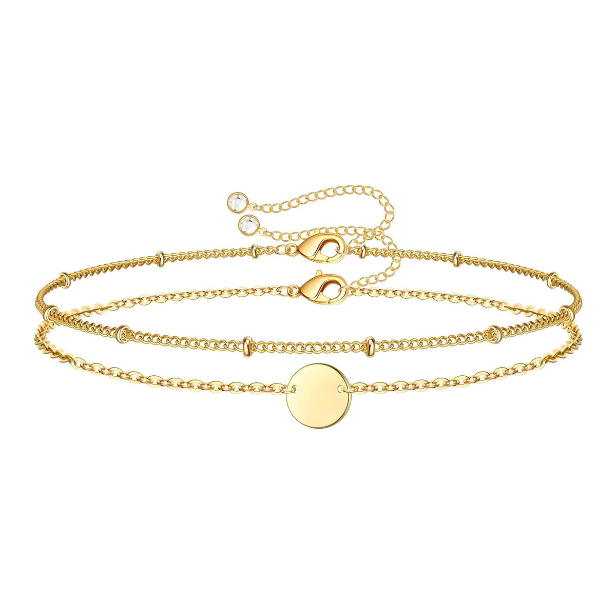 PVD Gold-Plated Stainless Steel Bracelet - Intensity