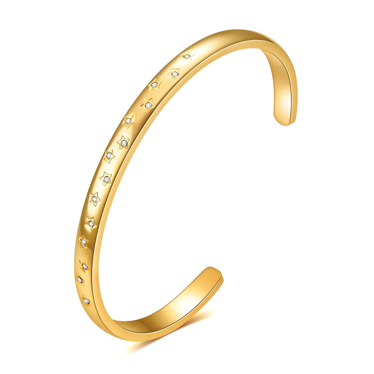 Star PVD Gold-Plated Stainless Steel Bracelet - Intensity