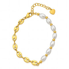 PVD Gold-Plated Stainless Steel Bracelet - Intensity