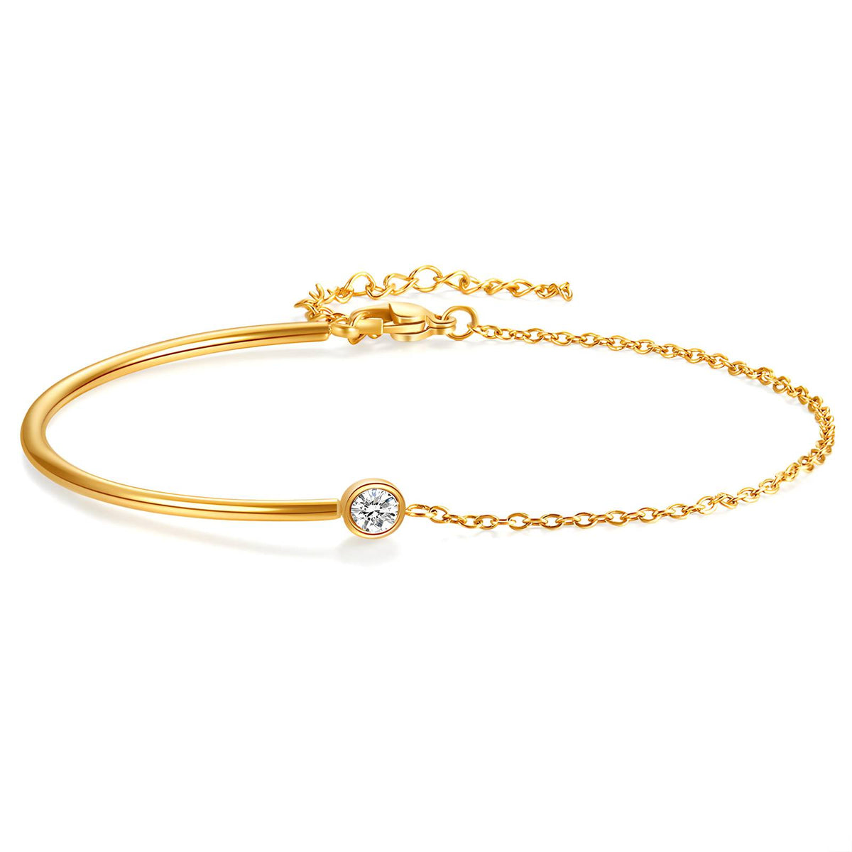 PVD Gold-Plated Stainless Steel Bracelet - Intensity
