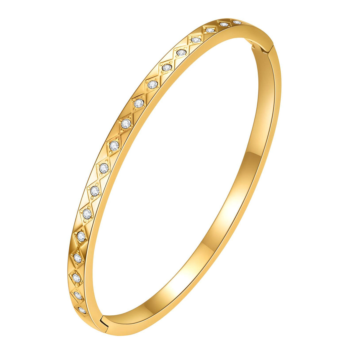 PVD Gold-Plated Stainless Steel Bracelet - Intensity