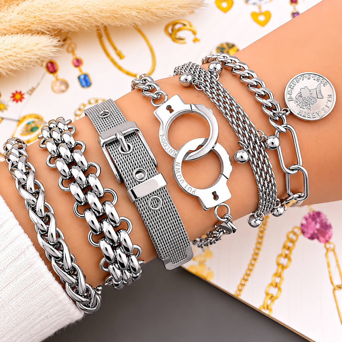 Stainless Steel Bracelet - Intensity