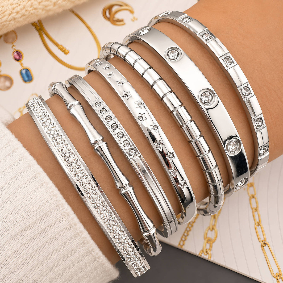Star Stainless Steel Bracelet - Intensity