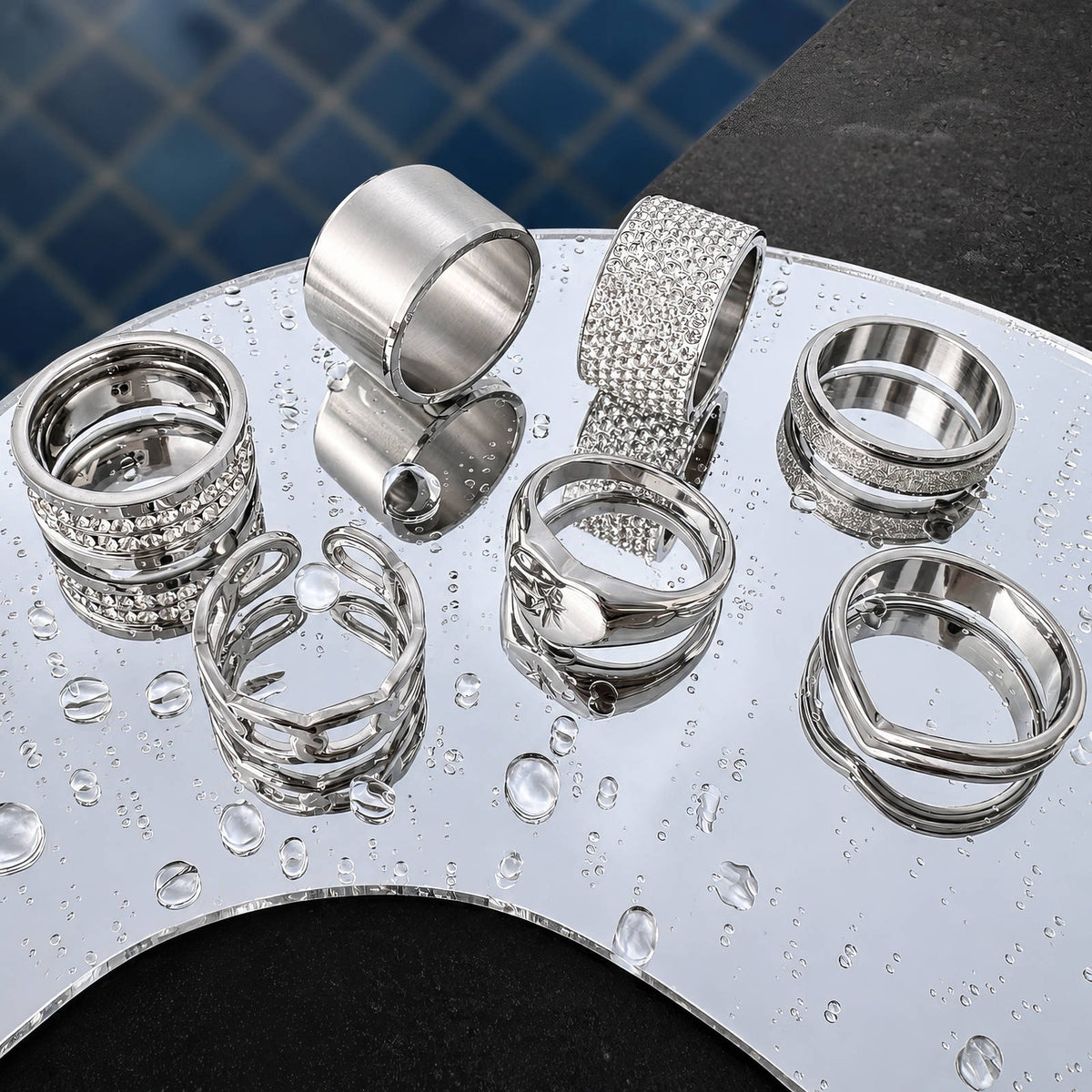Stainless Steel Ring - Intensity