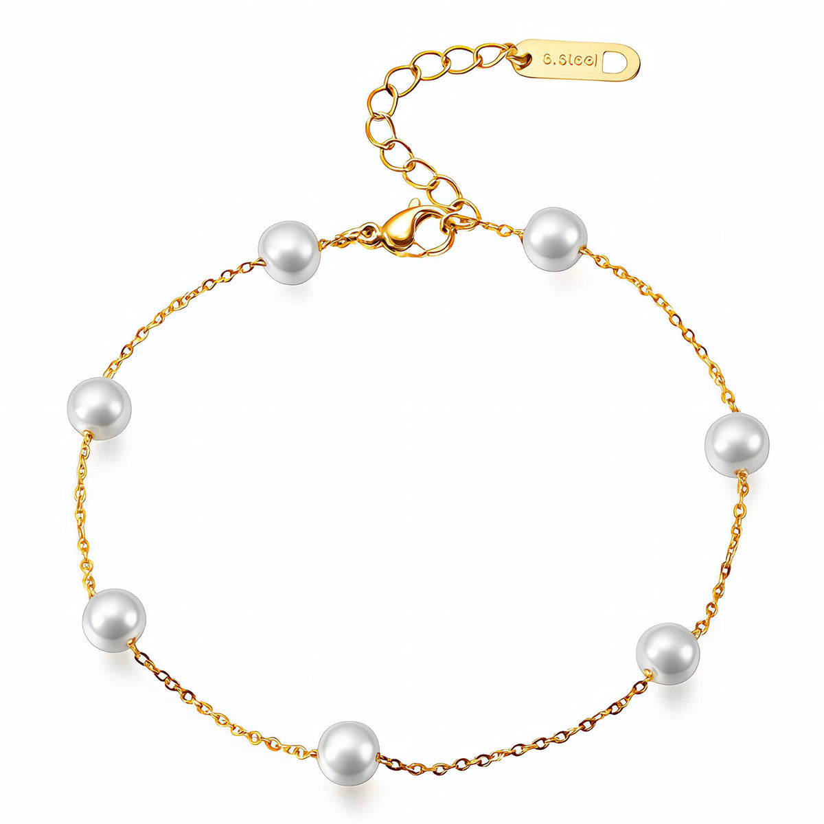 PVD Gold-Plated Stainless Steel Bracelet - Intensity