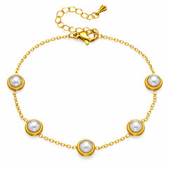 PVD Gold-Plated Stainless Steel Bracelet - Intensity
