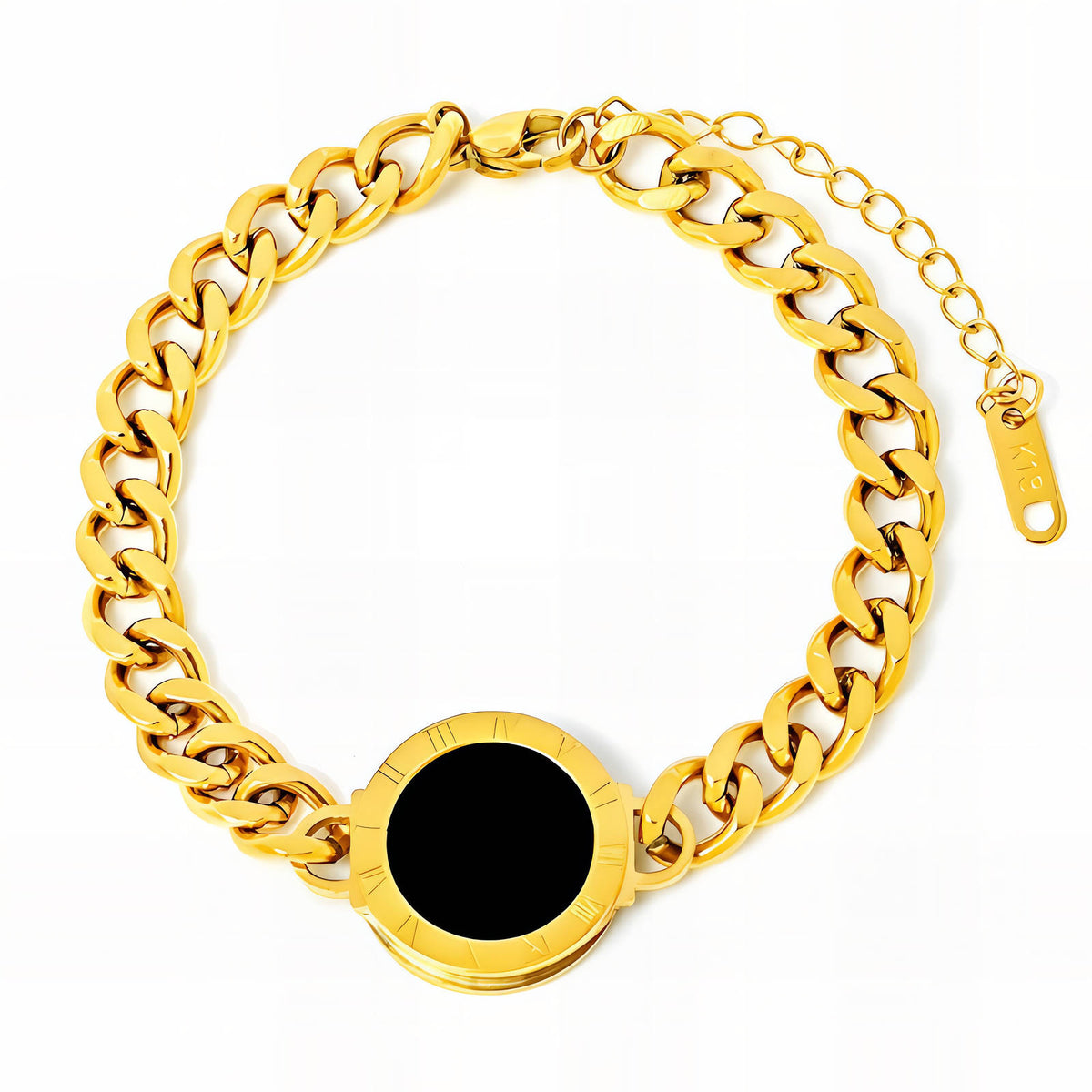 PVD Gold-Plated Stainless Steel Bracelet - Intensity