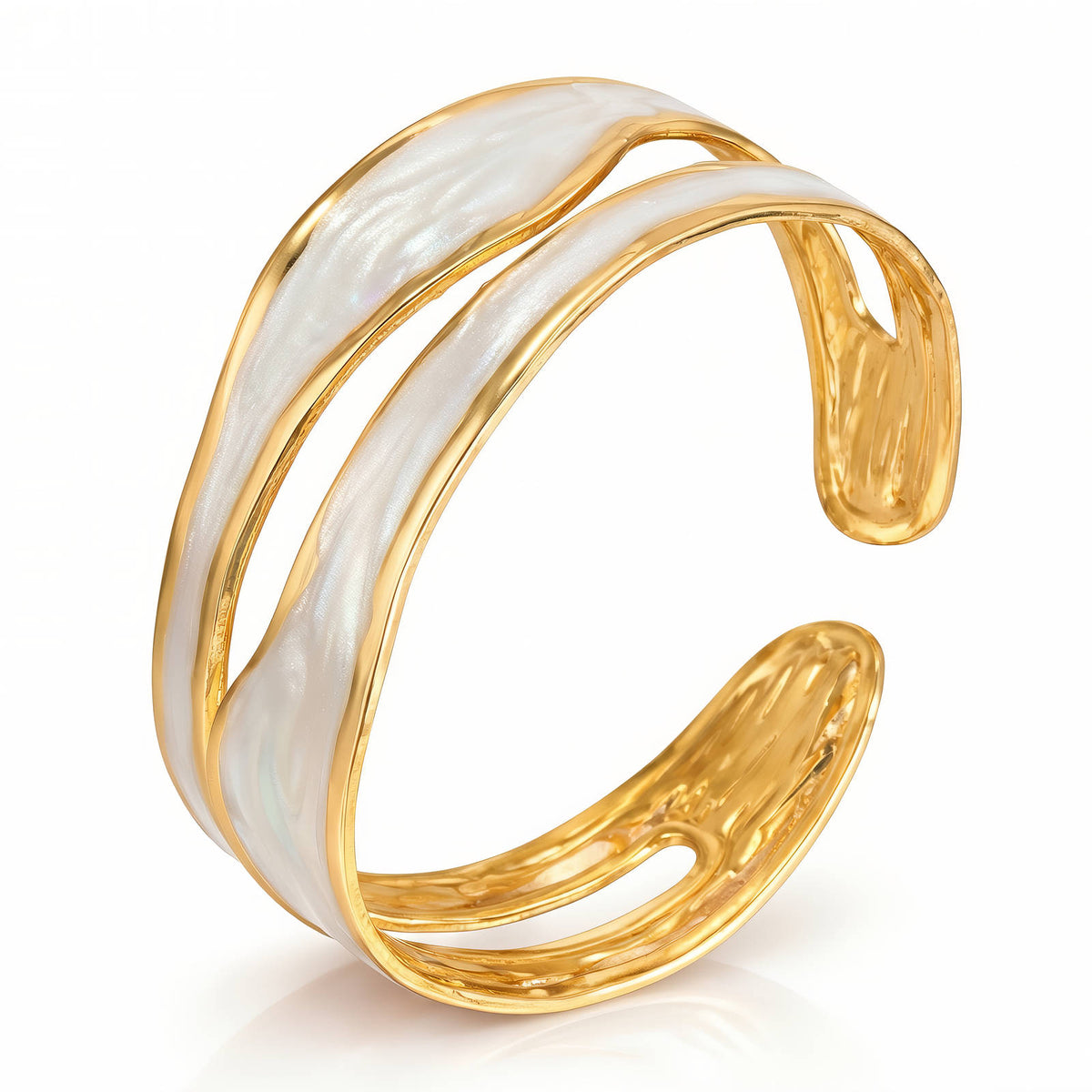 PVD Gold-Plated Stainless Steel Bracelet - Intensity
