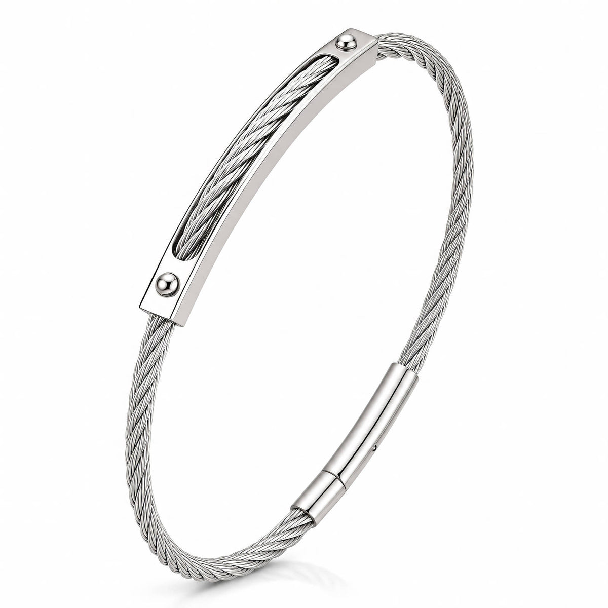 Men's Stainless Steel Bracelet - Prime Code