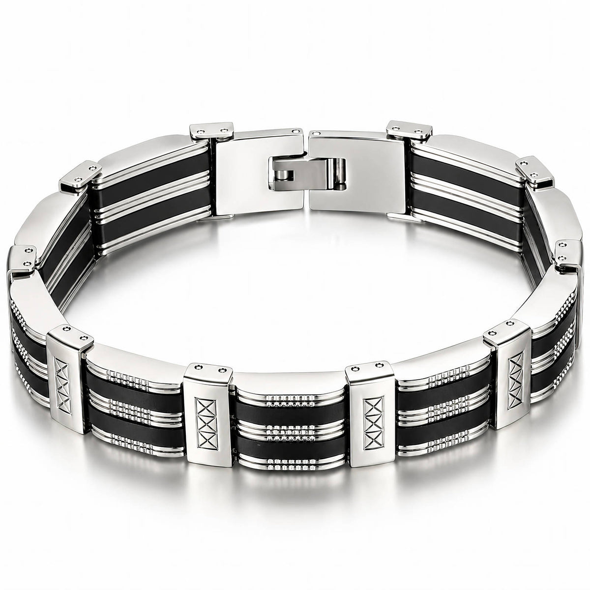 Men's Stainless Steel Bracelet - Prime Code