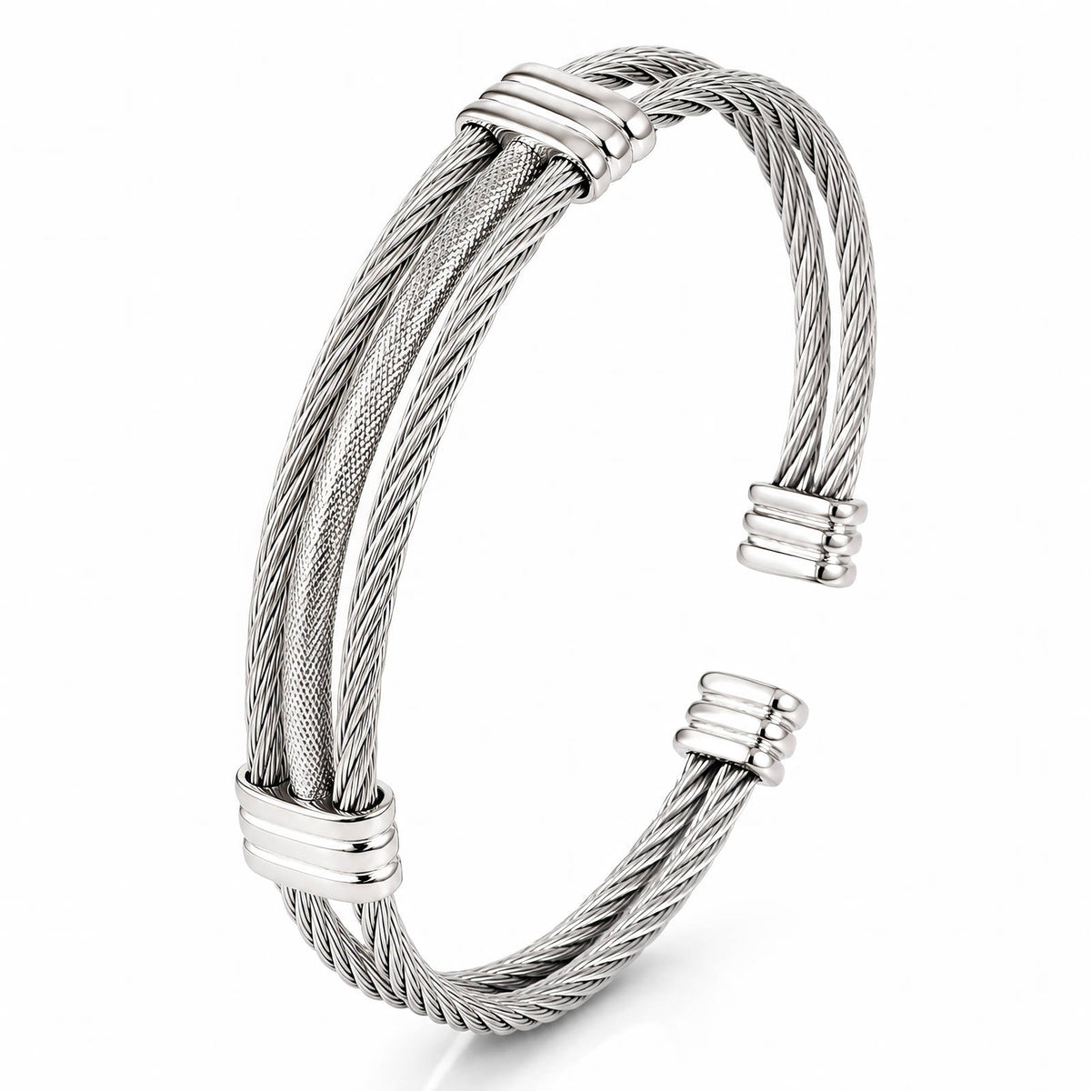 Men's Stainless Steel Bracelet - Prime Code