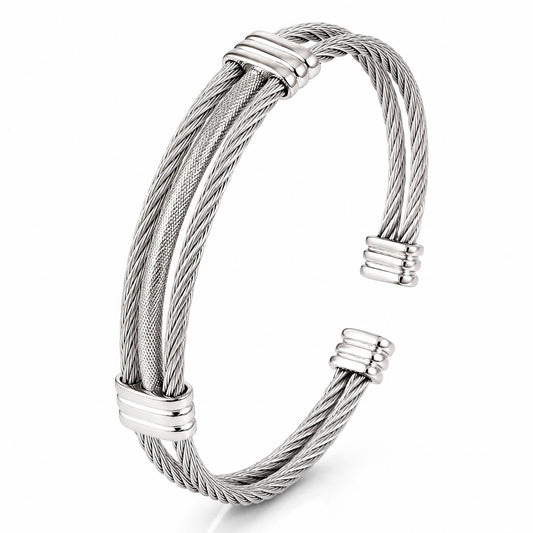 Men's Stainless Steel Bracelet - Prime Code