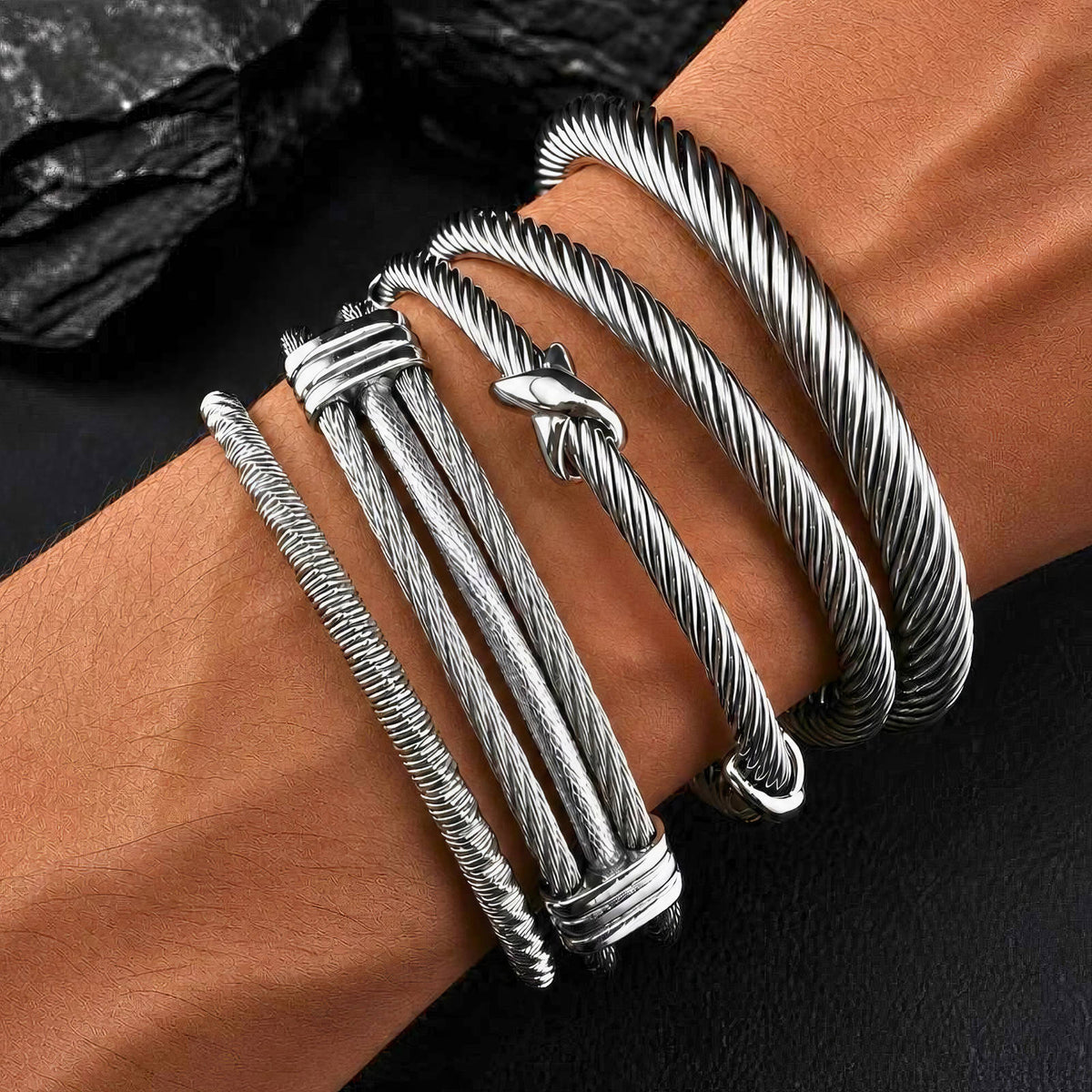 Men's Stainless Steel Bracelet - Prime Code