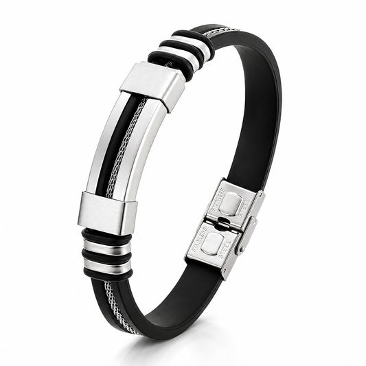 Men's Stainless Steel Bracelet - Prime Code