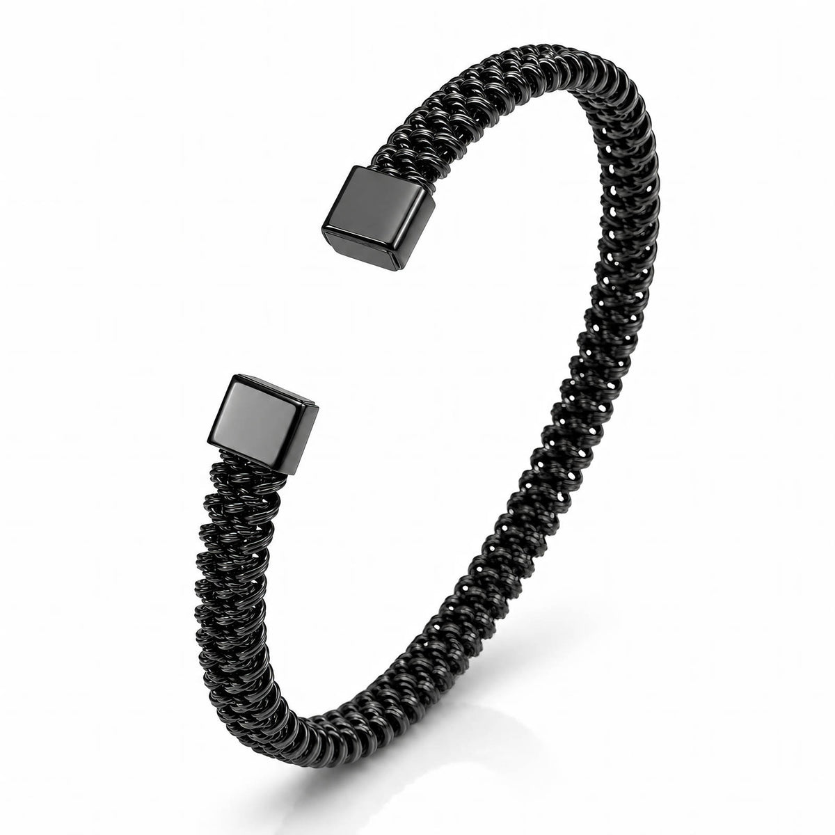 Men's Black PVD (TiCN) Stainless Steel Bracelet - Prime Code