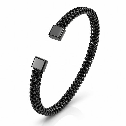 Men's Black PVD (TiCN) Stainless Steel Bracelet - Prime Code