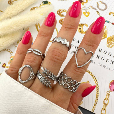 Heart Stainless Steel Ring - Intensity