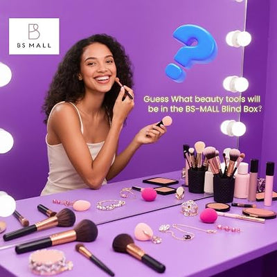 BS-MALL Makeup Brushes & Beauty Tools Assortment Box