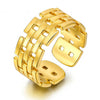 PVD Gold-Plated Stainless Steel Ring - Intensity