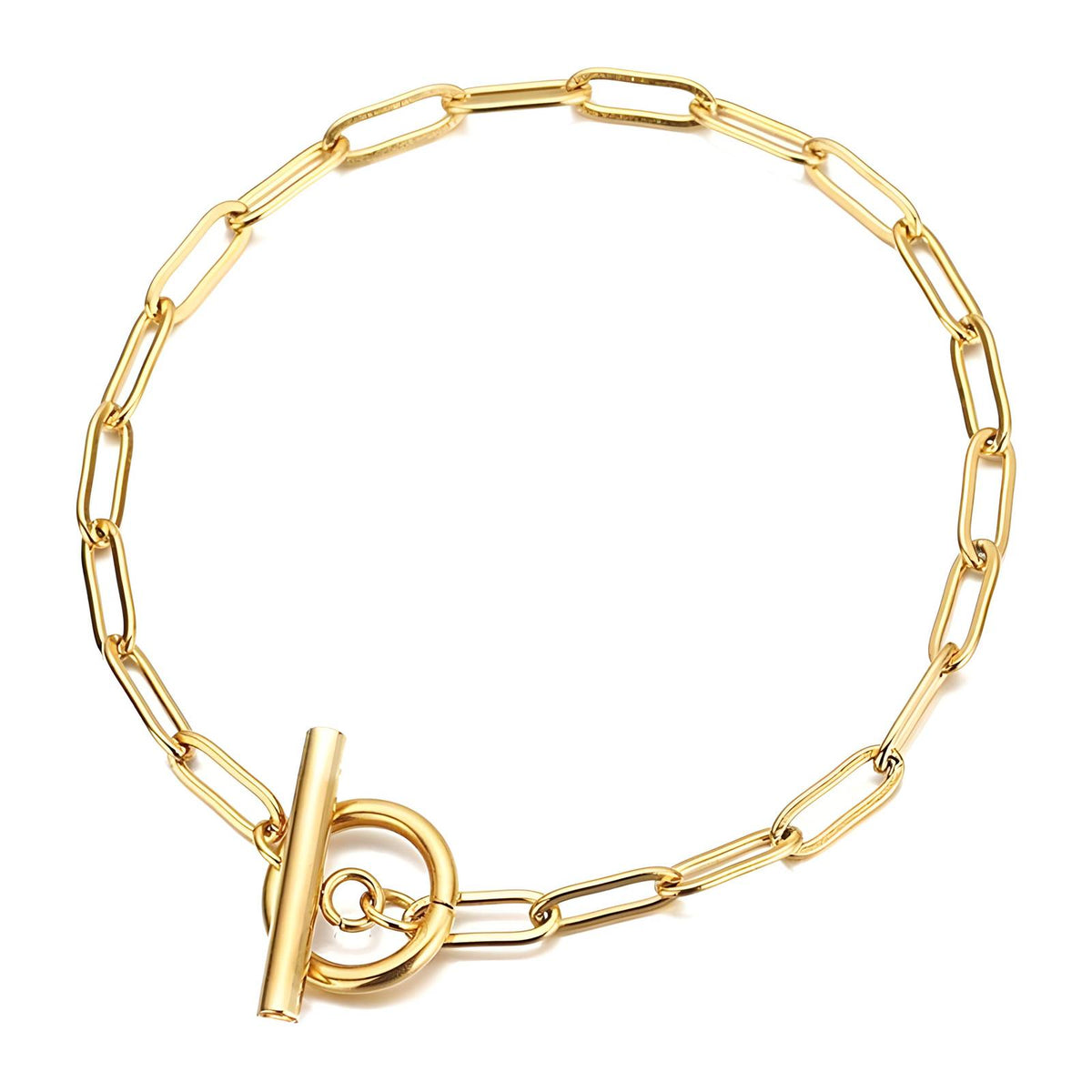 PVD Gold-Plated Stainless Steel Bracelet - Intensity
