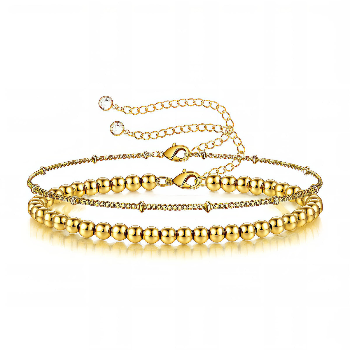 PVD Gold-Plated Stainless Steel Bracelet - Intensity