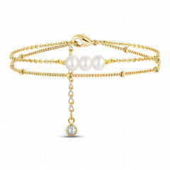PVD Gold-Plated Stainless Steel Bracelet - Intensity