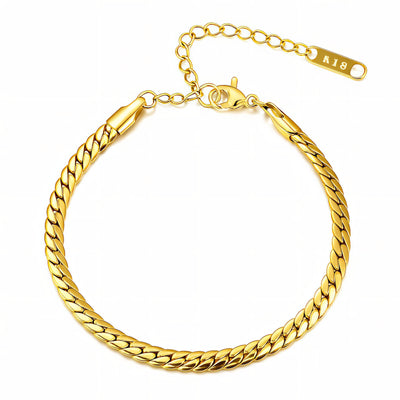 PVD Gold-Plated Stainless Steel Bracelet - Intensity