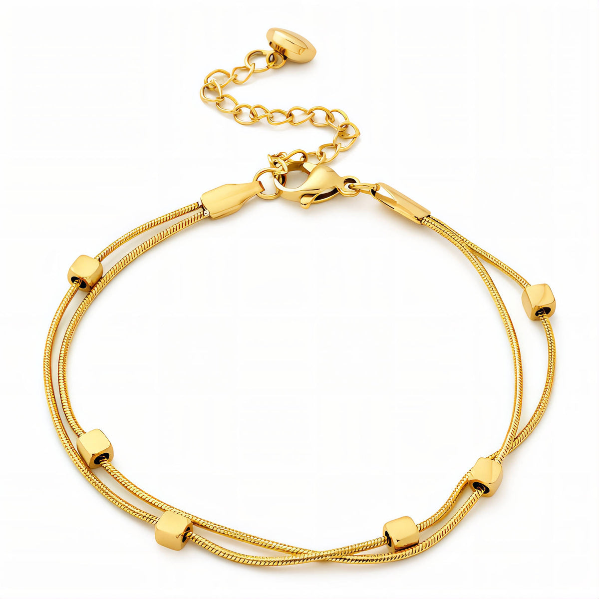 PVD Gold-Plated Stainless Steel Bracelet - Intensity