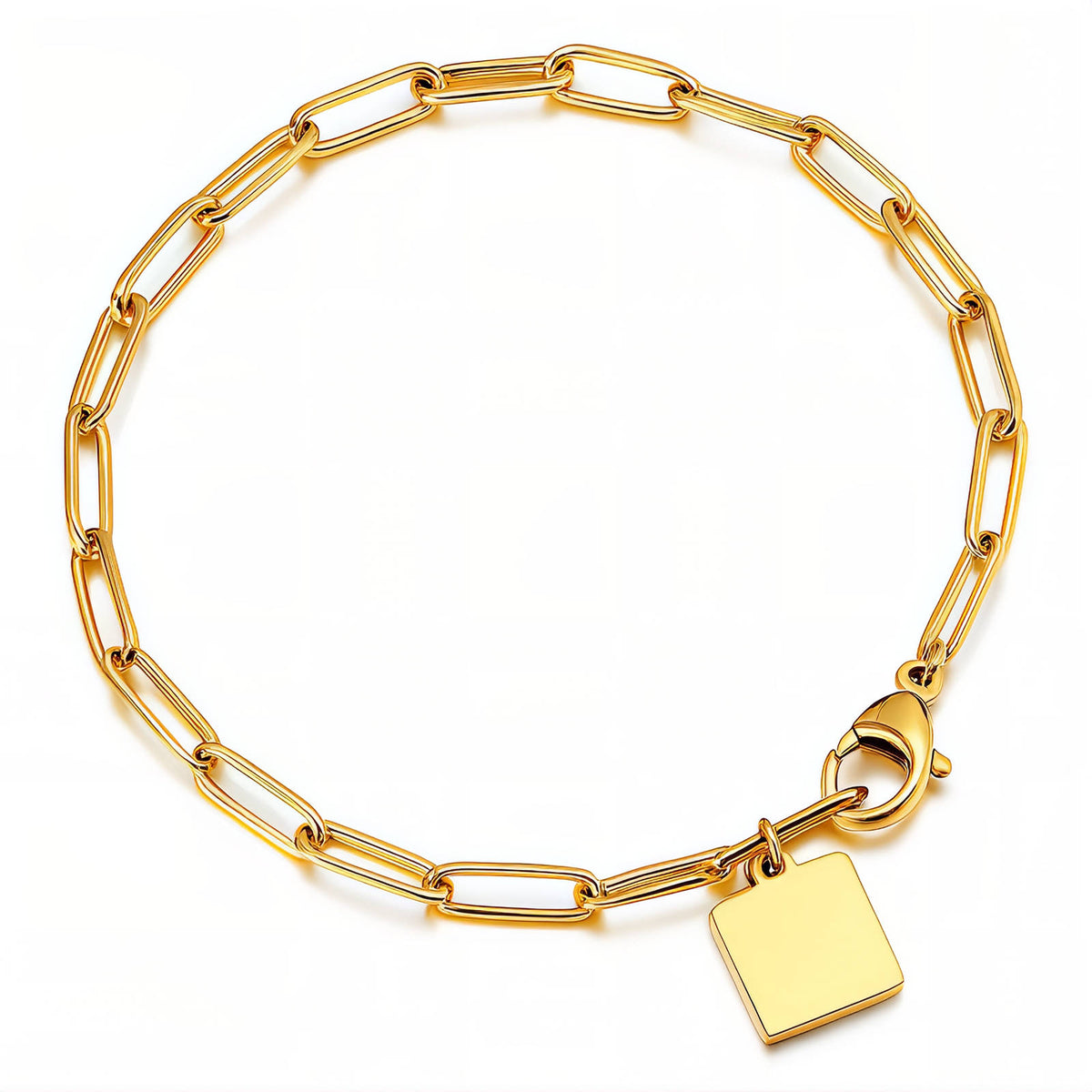 PVD Gold-Plated Stainless Steel Bracelet - Intensity