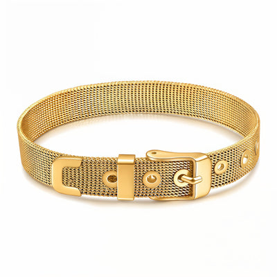 PVD Gold-Plated Stainless Steel Bracelet - Intensity