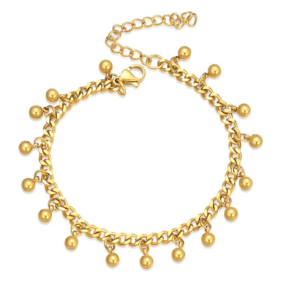 PVD Gold-Plated Stainless Steel Bracelet - Intensity