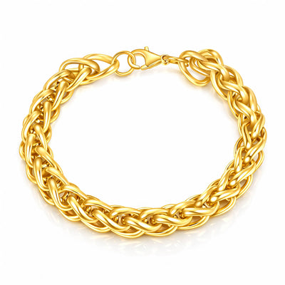 PVD Gold-Plated Stainless Steel Bracelet - Intensity