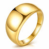 PVD Gold-Plated Stainless Steel Ring - Intensity