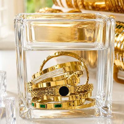 PVD Gold-Plated Stainless Steel Bracelet - Intensity