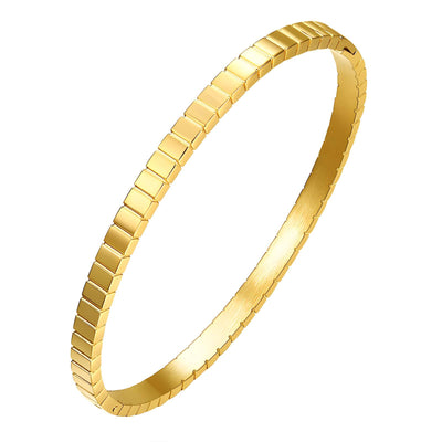PVD Gold-Plated Stainless Steel Bracelet - Intensity