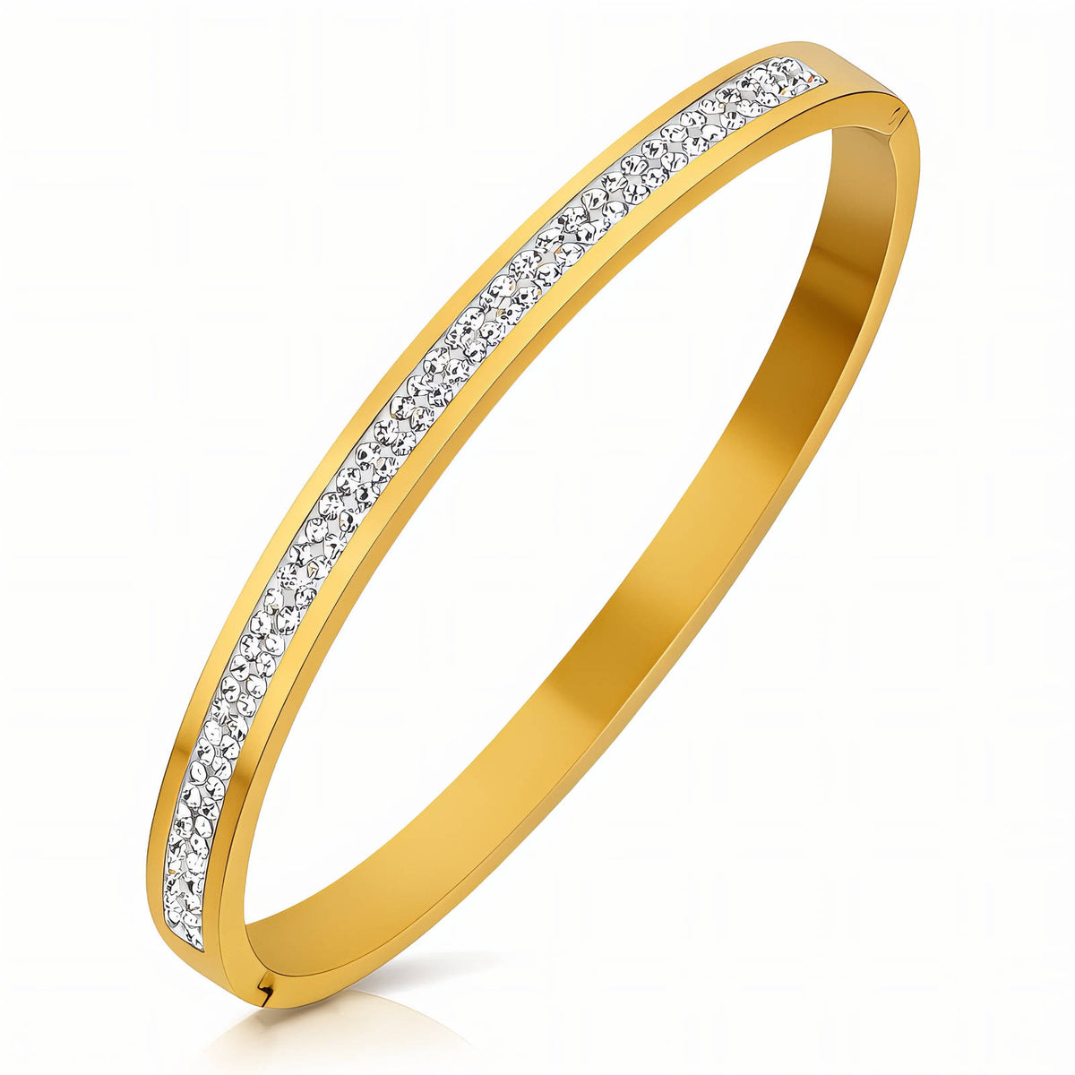 PVD Gold-Plated Stainless Steel Bracelet - Intensity