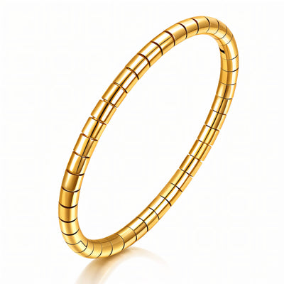 PVD Gold-Plated Stainless Steel Bracelet - Intensity