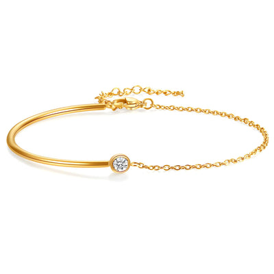 PVD Gold-Plated Stainless Steel Bracelet - Intensity
