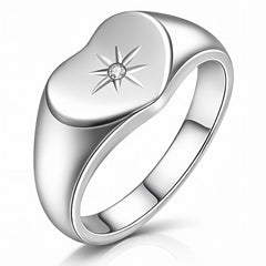 Heart Stainless Steel Ring - Intensity