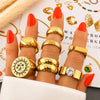PVD Gold-Plated Stainless Steel Ring - Intensity