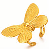 Butterfly PVD Gold-Plated Stainless Steel Ring - Intensity