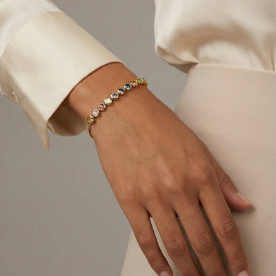 PVD Gold-Plated Stainless Steel Bracelet - Intensity