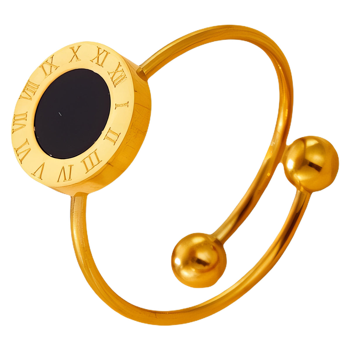 PVD Gold-Plated Stainless Steel Ring - Intensity