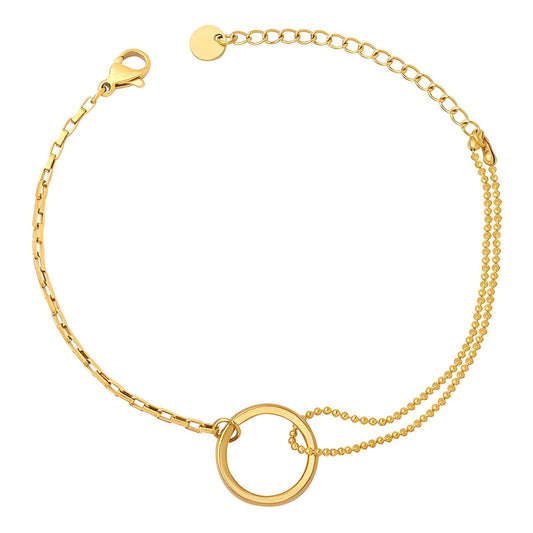 PVD Gold-Plated Stainless Steel Bracelet - Intensity