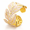 Leaf PVD Gold-Plated Stainless Steel Bracelet - Intensity