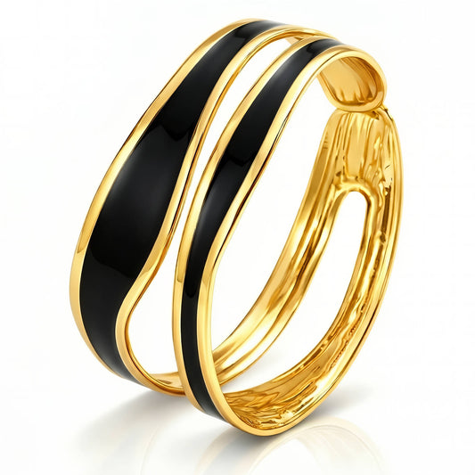 PVD Gold-Plated Stainless Steel Bracelet - Intensity